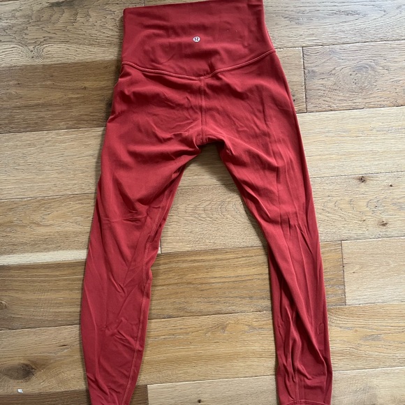 lululemon Align High-Rise Pant 25" Cayenne - Picture 5 of 5